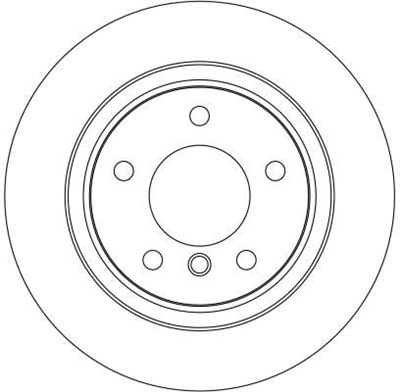 FREN DİSKİ ARKA HAVA KANALLI, BOYALI, 5 BİJON,294 MM BMW 3 318 İ 01-05, 320 D 01-05, 325 İ 00-05, 328 İ 98-00 