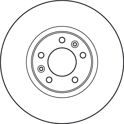 FREN DİSKİ ARKA HAVA KANALLI, BOYALI, 5 BİJON, 302 MM CITROEN C6 3.0 V6 05-12, 2.2 HDİ 06-12, 2.7 HDİ 05-11, 3.0 HDİ 09-12 