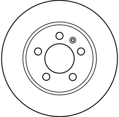 FREN DİSKİ ARKA HAVA KANALLI, BOYALI, 5 BİJON, 256 MM SEAT TOLEDO II 1.9 DTİ 00-06 