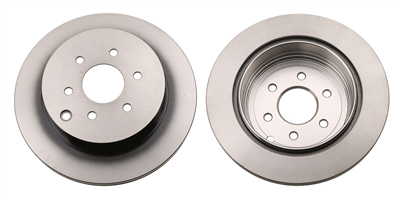 FREN DİSKİ ARKA HAVA KANALLI, BOYALI, 6 BİJON, 307,6 MM NISSAN PATHFINDER III 4.0 4WD 05=>, 2.5 DCİ 4WD 05=>, 2.5 DCİ 05=>, 3.0 DCİ 10=> 