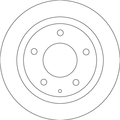 FREN DİSKİ ARKA (MAZDA :323F V (BA) 1.5 16V,1.8 1 