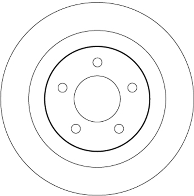 FREN DİSKİ ARKA (MAZDA :Mazda 5 (CR19) 1.8,2.0,2. 