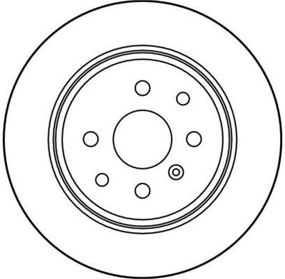 FREN DİSKİ ARKA (OPEL :Calibra 2.0i, 2.0 16V) 