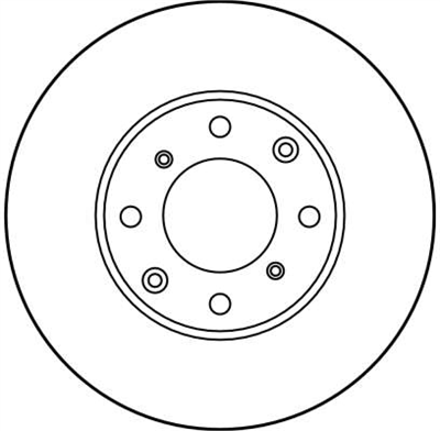 FREN DİSKİ ÖN 4 BİJON, 231 MM HONDA CİVİC III HB 1.2 84-87, 1.3 83-87, 1.5 GL 83-87, ROVER 200 SEDAN 213 S 85-89, 216 85-89 