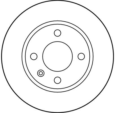 FREN DİSKİ ÖN 4 BİJON, BOYALI, 236 MM SKODA FAVORİT 1.3 135 L 89-94, 1.3 135 90-94, 1.3 94-94 