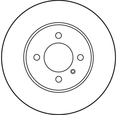 FREN DİSKİ ÖN 4 BİJON, BOYALI, 260 MM BMW 3 316 83-88, 316 İ 87-91, 318 İ 82-91 