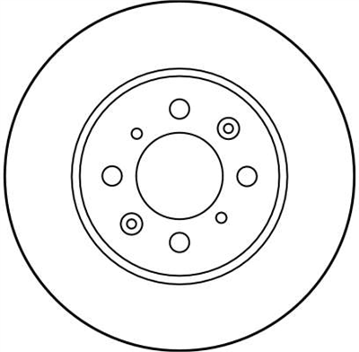 FREN DİSKİ ÖN 4 BİJON, BOYALI, 262 MM ROVER 200 HB 211 98-00, 214 İ 95-00, 214 Sİ 95-00, 216 Sİ 95-99, 218 Sİ 99-00, 220 D/SD 95-00, 220 SDİ 95-00 