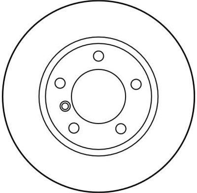 FREN DİSKİ ÖN 5 BİJON, BOYALI, 286 MM BMW 3 316 İ 91-98, 318 İ 90-98 