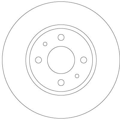 FREN DİSKİ ÖN BOYALI, 4 BİJON, 257 MM FIAT PANDA 0.9-1.2 12=>, 0.9 4X4 12=>, 1.3 D MULTİJET 12=>, 1.3 D MULTİJET 4X4 12=>, 500 0.9 10=>, 1.2 07=>, 500 C 0.9-1.2 09=>, 