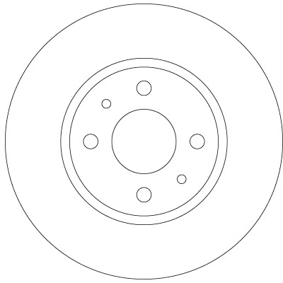 FREN DİSKİ ÖN BOYALI, 4 BİJON, 257 MM FIAT PANDA 0.9-1.2 12=>, 0.9 4X4 12=>, 1.3 D MULTİJET 12=>, 1.3 D MULTİJET 4X4 12=>, 500 0.9 10=>, 1.2 07=>, 500 C 0.9-1.2 09=>, 
