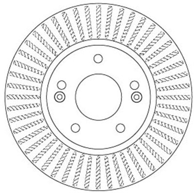 FREN DİSKİ ÖN HAVA AKNALLI, 5 BİJON, 280 MM HYUNDAI İ30 1.4-1.6 11-16, 1.6 GDİ 11-16, 1.4-1.6 CRDİ 11-16, 1.6 T-GDİ 15=> 