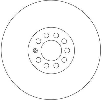 FREN DİSKİ ÖN HAVA KANALLI, BOALI, 9 BİJON, 312 MM AUDI TT 1.8 T 98-06 