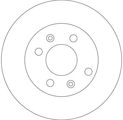 FREN DİSKİ ÖN HAVA KANALLI, BOYALI, 4 BİJON, 256 MM HYUNDAI GETZ 1.1 02-09, 1.3 03-05, 1.6 02-05, 1.5 CRDİ 03-09 