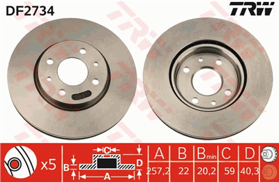 FREN DİSKİ ÖN HAVA KANALLI, BOYALI, 4 BİJON, 257 MM FIAT FIORINO 1.4 07=>, 1.3 D MULTİJET 07=>, LINEA 1.4 07=>, 1.3 D MULTİJET 07=>, PEUGEOT BIPPER 1.4 08=>, 1.3 HDİ 10=>, 1.4 HDİ 08=>, CITROEN NEMO SW 1.4 09=>, 1.3 HDİ 10=>, 1.4 HDİ 09=> 