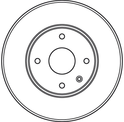 FREN DİSKİ ÖN HAVA KANALLI, BOYALI, 4 BİJON, 278MM CHEVROLET EPICA 2.0 05-11, 2.5 06-11, 2.0 D 07=> 
