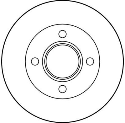 FREN DİSKİ ÖN HAVA KANALLI, BOYALI, 4 BİJON, 240 MM FORD ESCORT V 1.3-1.4 90-95, 1.6 16V 92-95, 1.6 90-93, 1.8 16V XR3İ 92-95, 1.8 D 90-95, 1.8 TD 93-95, FISTA III 1.1-1.3-1.4 89-95, 1.6 89-94, 1.6 İ 16V 94-95, 1.6 T 90-92, 1.8 16V 92-95, 1.8 D 89-95