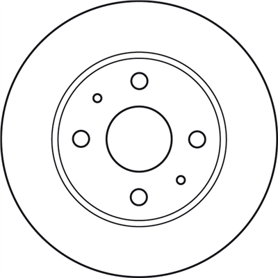FREN DİSKİ ÖN HAVA KANALLI, BOYALI, 4 BİJON, 234 MM DAIHATSU CUORE VI 1.0 03=>, CUORE VII 1.0 07=>, MOVE 1.0 İ 98-02, SIRION 1.0 İ 98-05, 1.0 İ 4WD 00-05, 1.0 05-13, 1.3 4WD 05=>, TREVIS 1.0 06=>, YRV 1.0-1.3 01=>, 1.3 4WD 01=> 
