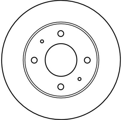FREN DİSKİ ÖN HAVA KANALLI, BOYALI, 4 BİJON, 256 MM MITSUBISHI CARISMA 1.6 00-06, 1.8 95-97, 1.8 16V GDİ 97-06, 1.9 TD 96-00, GALANT IV 1.8 88-92, 2.0 89-92, 2.0 4WD 89-92, 2.0 GTİ 16V 88-92, 1.8 TD 88-92 