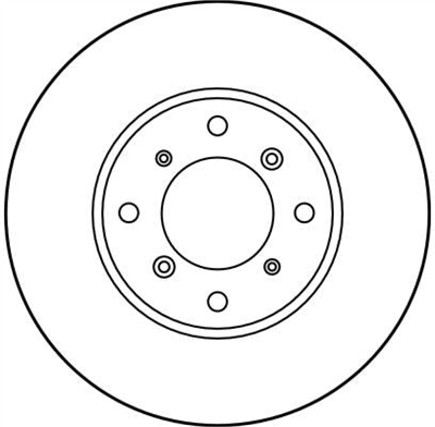 FREN DİSKİ ÖN HAVA KANALLI, BOYALI, 4 BİJON, 242 MM HONDA CİVİC IV HB 1.5 İ 16V 88-91, 1.6İ 16V 87-91, CRX II 1.6 İ 16V 87-92, CRX III 1.6 ESİ 92-98, İNTEGRA HB 1.5 85-89, 1.6 86-89 