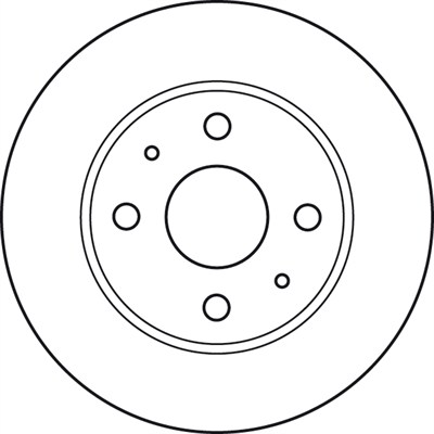 FREN DİSKİ ÖN HAVA KANALLI, BOYALI, 4 BİJON, 234 MM DAIHATSU CUORE VI 1.0 03=>, CUORE VII 1.0 07=>, MOVE 1.0 İ 98-02, SIRION 1.0 İ 98-05, 1.0 İ 4WD 00-05, 1.0 05-13, 1.3 4WD 05=>, TREVIS 1.0 06=>, YRV 1.0-1.3 01=>, 1.3 4WD 01=> 