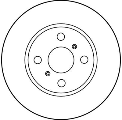 FREN DİSKİ ÖN HAVA KANALLI, BOYALI, 4 BİJON, 255,5 MM TOYOTA COROLLA 1.3 XLİ 95-97, 1.3 XLİ 16V 92-95, 1.6 91-97, 1.6 Sİ 95-97, 2.0 D 92-97 