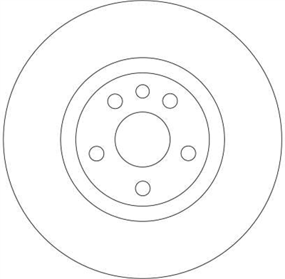 FREN DİSKİ ÖN HAVA KANALLI, BOYALI, 5 BİJON, 285 MM CITROEN C8 2.0-2.2 02=>, 2.0 16V 05=>, 3.0 V6 02=>, 2.0-2.2 HDİ 02=> 