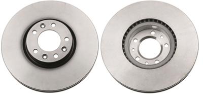 FREN DİSKİ ÖN HAVA KANALLI, BOYALI, 5 BİJON,304 MM CITROEN C4 PICASSO II 1.6 VTİ 13=>, 1.6 THP 13=>, 1.6 HDİ 13=> 