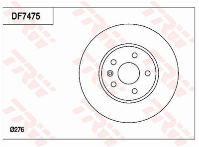 FREN DİSKİ ÖN HAVA KANALLI, BOYALI, 5 BİJON, 276 MM OPEL ASTRA J 1.4-1.6 09-15, 1.4-1.6 T 09-15, 1.6 SIDI 12-15, 1.3-1.7-2.0 CDTİ 09-15, 1.6 CDTİ 13-15, 2.0 BİTURBO CDTİ 12-15, CHEVROLET AVEO HB 1.2-1.4-1.6 11=>, 1.3 D 11=>, CRUZE 1.4 13=>, 1.6-1.8 0