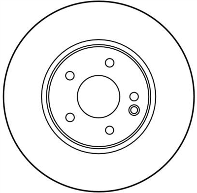 FREN DİSKİ ÖN HAVA KANALLI, BOYALI, 5 BİJON, 300 MM MERCEDES-BENZ E SERİSİ E 240 97-00, E 280 96-02, E 320 95-02, E 320 4-MATİC 97-02, E 270 CDİ 99-02, E 300 TD 96-99 