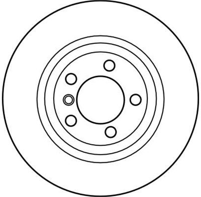 FREN DİSKİ ÖN HAVA KANALLI, BOYALI, 5 BİJON, 325 MM BMW 3 330 D 99-05, 330 İ 00-05, 330 Cİ 00-06, 330 XD 00-04,325 Xİ 00-05 