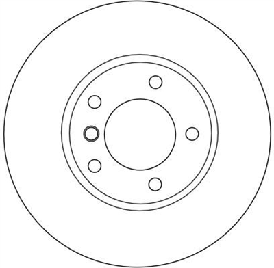 FREN DİSKİ ÖN HAVA KANALLI, BOYALI, 5 BİJON, 300 MM BMW 3 318 İ 01-05, 320 D 01-05, 325 İ 00-05, 325 Xİ 00-05, 328 İ 98-00 