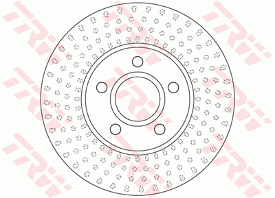 FREN DİSKİ ÖN HAVA KANALLI, BOYALI, 5 BİJON, 278 MM VOLVO V40 HB T2-T3 15=>, T2 GTDİ 12=>, T4-T5 14=>, T4-T5 AWD 13=>, D2-D4 12=>, D3 15=> 