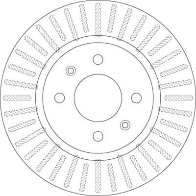 FREN DİSKİ ÖN HAVA KANALLIİ BOYALI, 4 BİJON, 256 MM HYUNDAI İ20 1.2 08-15 