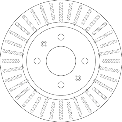 FREN DİSKİ ÖN HAVA KANALLIİ BOYALI, 4 BİJON, 256 MM HYUNDAI İ20 1.2 08-15 