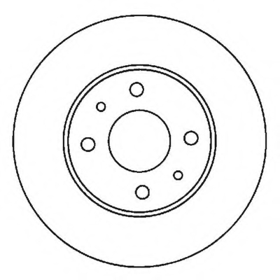 FREN DİSKİ ÖN NISSAN Almera 1.4 (95-) 