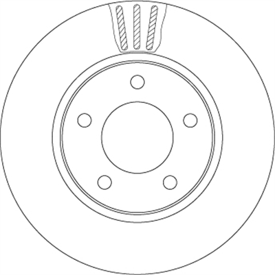 FREN DİSKİ ÖN Voyager III (RG)2.4,2.5 CRD,3.3,3 