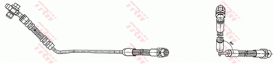 FREN HORTUMU ARKA SAĞ BMW X5 3.0-4.4 İ 00-06, 4.6 İS 01-03, 4.8 İS 04-06, 3.0 D 01-06 