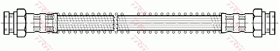 FREN HORTUMU ARKA SAĞ CITROEN XSARA 1.4 İ 97-05, 1.6-1.8 İ 97-05, 1.6 16V 00-05, 1.8 İ AUT. 97-00, 1.8 İ 6V 97-00, 2.0 16V 98-05, 1.4 HDİ 03-05, 1.5-1.8 D 97-00, 1.9 D 97-00, 1.9 TD 97-00 