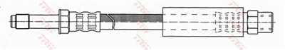 FREN HORTUMU ARKA SAĞ-SOL BMW 5 SERİSİ 520 İ 96-03, 523 İ 95-00, 528 İ 95-00, 525 TD 97-03, 525 TDS 96-03 