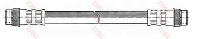 FREN HORTUMU ARKA SAĞ-SOL CITROEN BERLINGO / BERLINGO FIRST MPV 1.1 İ 96-08, 1.4 İ 96-11, 1.6 16V 00-11, 1.8 İ 97-02, 1.8 İ 4WD 97-01, 1.6 HDİ 05-11, 1.8 D 98-02, 1.9 D 96-03 