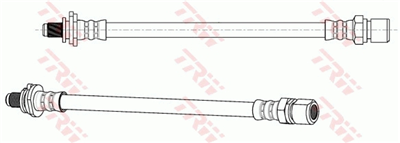 FREN HORTUMU ARKA SAĞ-SOL OPEL ASTRA F HB 1.4 İ 91-98, 1.4 Sİ 92-98, 1.4 92-98, 1.4 İ 16V 96-98, 1.6 İ 9-98, 1.6 İ 16V 94-98, 1.8 İ 91-98, 1.8 İ 16V 93-98, 2.0 İ 91-98, 2.0 İ 16V 95-98, 1.7 D 91-98, 1.7 TD 94-98, 1.7 TDS 91-98 