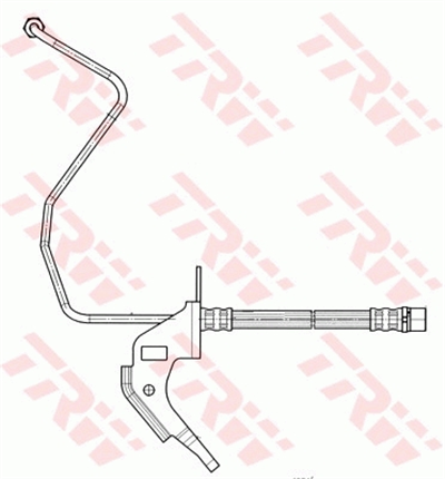 FREN HORTUMU ARKA SOL OPEL ASTRA F 1.8 İ 92-98, 1.8 İ 16V 93-98, ASTRA G SEDAN 1.2-1.4-1.6-1.8-2.0 16V 98-05, 1.6 98-05, ASTRA H 1.2 05-10, 1.4 04-10, 1.6 04-14, 1.6 T 07-10, 1.8 04-10, 2.0 T 04-10, 1.3 CDTİ 05-10, 1.7 CDTİ 04-14 