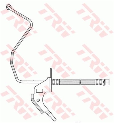 FREN HORTUMU ARKA SOL OPEL ASTRA F 1.8 İ 92-98, 1.8 İ 16V 93-98, ASTRA G SEDAN 1.2-1.4-1.6-1.8-2.0 16V 98-05, 1.6 98-05, ASTRA H 1.2 05-10, 1.4 04-10, 1.6 04-14, 1.6 T 07-10, 1.8 04-10, 2.0 T 04-10, 1.3 CDTİ 05-10, 1.7 CDTİ 04-14 