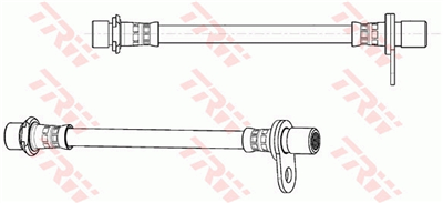 FREN HORTUMU ARKA SOL TOYOTA AURIS 1.33 DUAL-VVTİ09-12, 1.8 HYBRID 12-18, 1.8 09-12, 1.4 D-4D 07-12, 2.0 D-4D 06-12