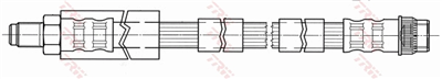 FREN HORTUMU ÖN SAĞ-SO CITROEN C4 I 1.4-1.6 16V 04-11, 1.6 THP 08-11, 2.0 16V 04-11, 1.6-2.0 HDİ 04-11 