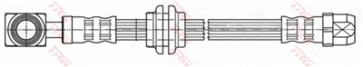 FREN HORTUMU ÖN SAĞ-SOL MINI MINI ONE 01-06, COOPER 01-06, COOPER S 02-06 