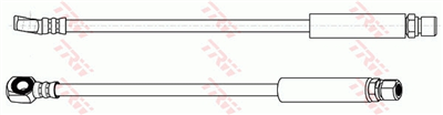FREN HORTUMU ÖN SAĞ-SOL OPEL ASCONA C 1.3 S 81-88, 1.6 S 81-86, 1.8 E 85-86, 2.0 İ 86-88, 2.0 İ CAT 86-88, 2.0 İ GT 87-88, 1.6 D 82-88 