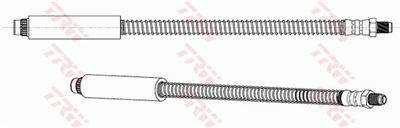 FREN HORTUMU ÖN SAĞ-SOL PEUGEOT 206 HB 1.1 98-00, 1.1 İ 98-07, 1.4 İ 98-12, 1.6 İ 98-00, 1.9 D 98-01 