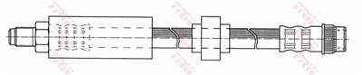 FREN HORTUMU ÖN SAĞ-SOL RENAULT LAGUNA I 1.6 16V 97-01, 1.8 93-01, 1.8 16V 98-01, 2.0 16V 95-01, 2.0 93-01, 1.9 DTİ 97-01, 1.9 DCİ 99-01, 2.2 D 93-01, 2.2 DT 96-01 
