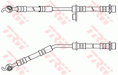 FREN HORTUMU ÖN SAĞ TOYOTA YARIS 1.0 VVT-İ 05-11, 1.33 VVT-İ 08-11, 1.4 D-4D 05-12 